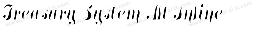 Treasury System Alt Inline字体转换